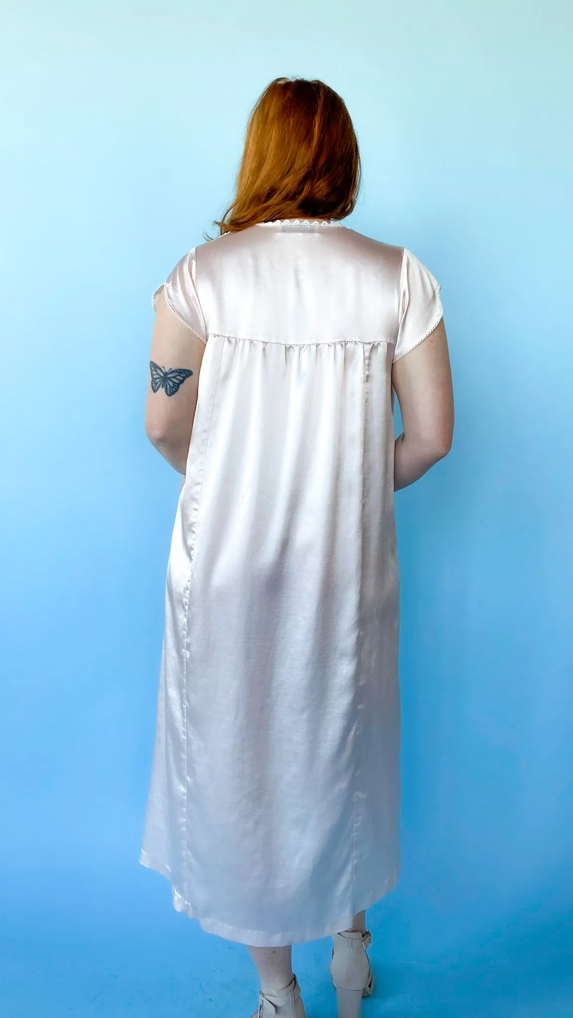 1980s Oscar de la Renta Nightgown, sz. L