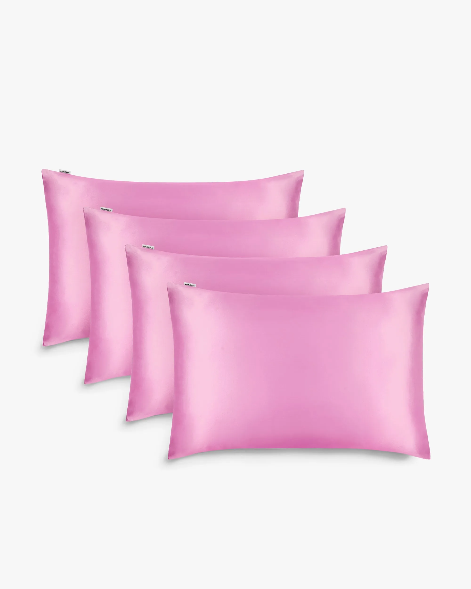 22MM Silk Pillowcases 4pcs - Zippered