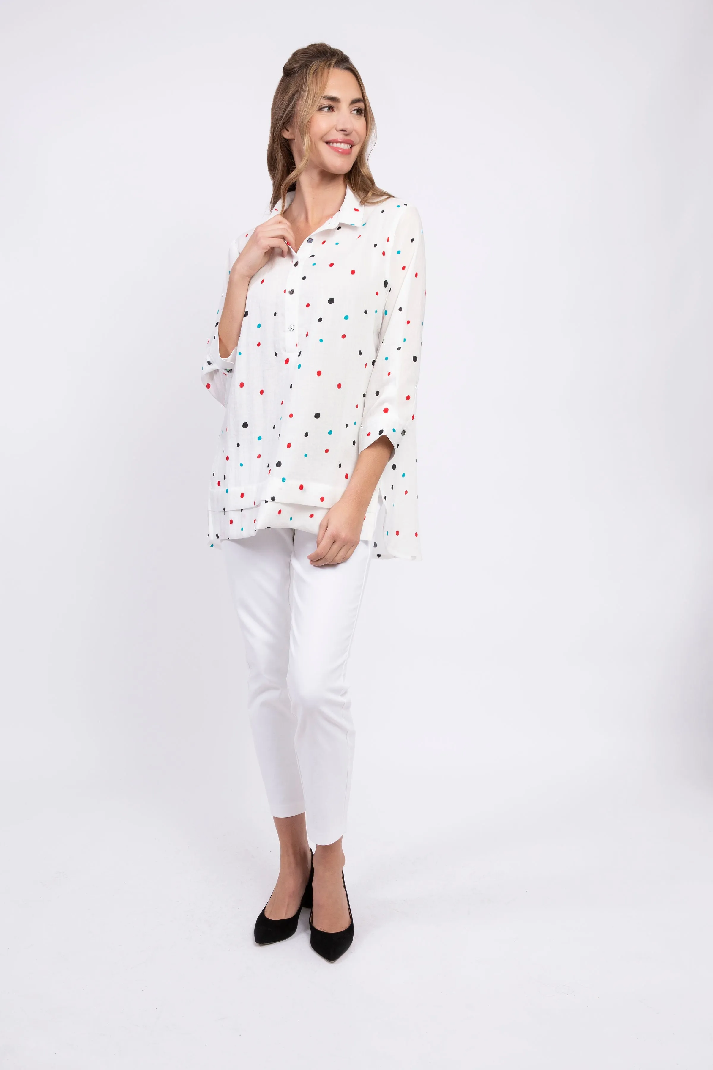 AA301 - Harper Linen Blouse