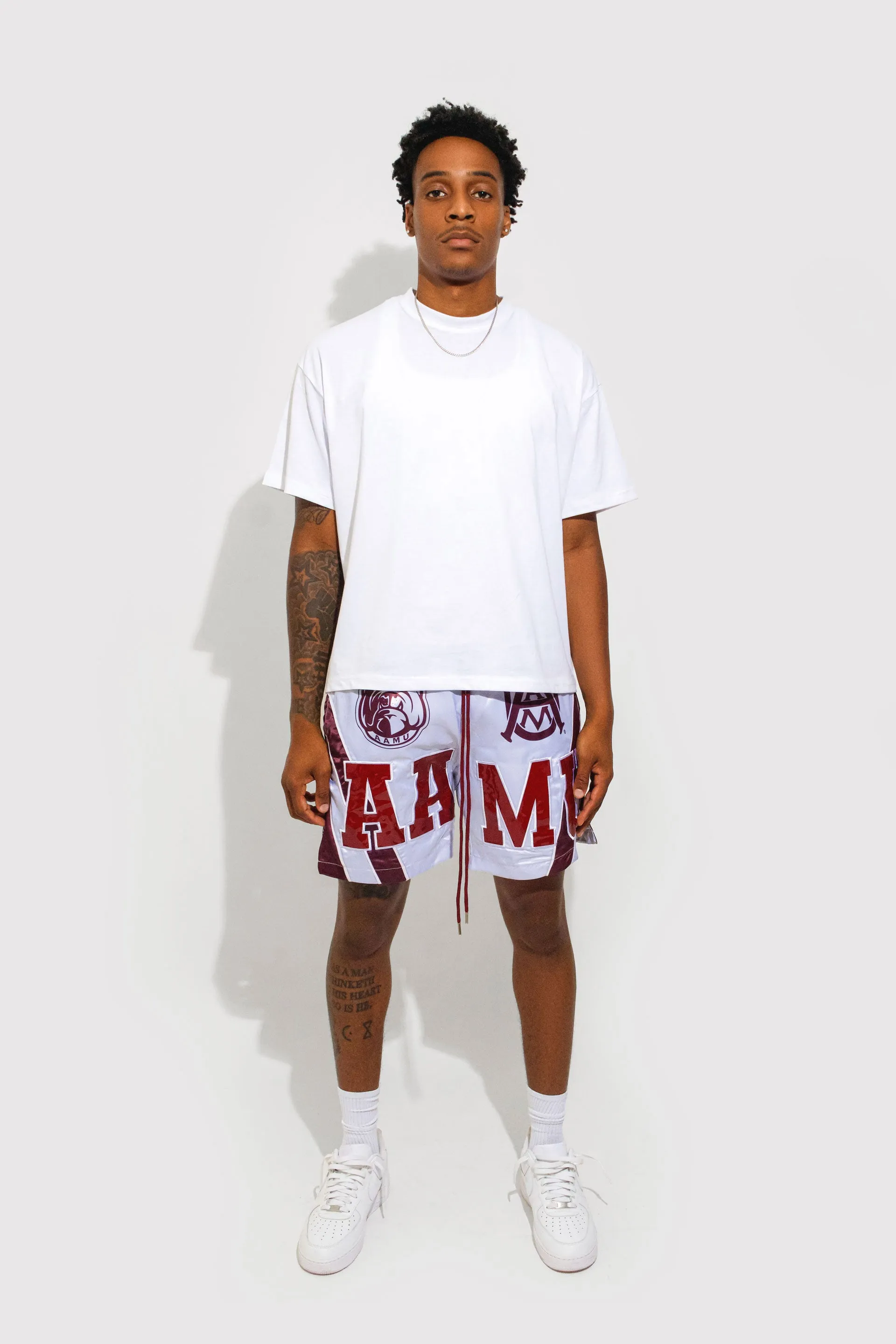 AAMU Satin Shorts