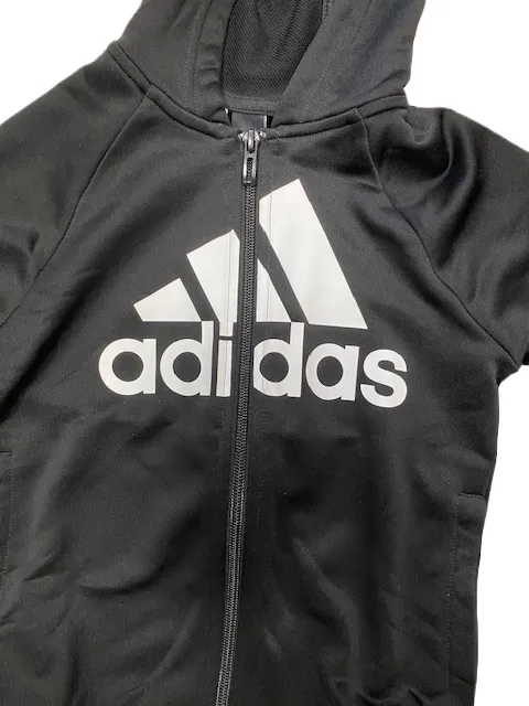 Adidas children's tracksuit in polyester DV0842 black