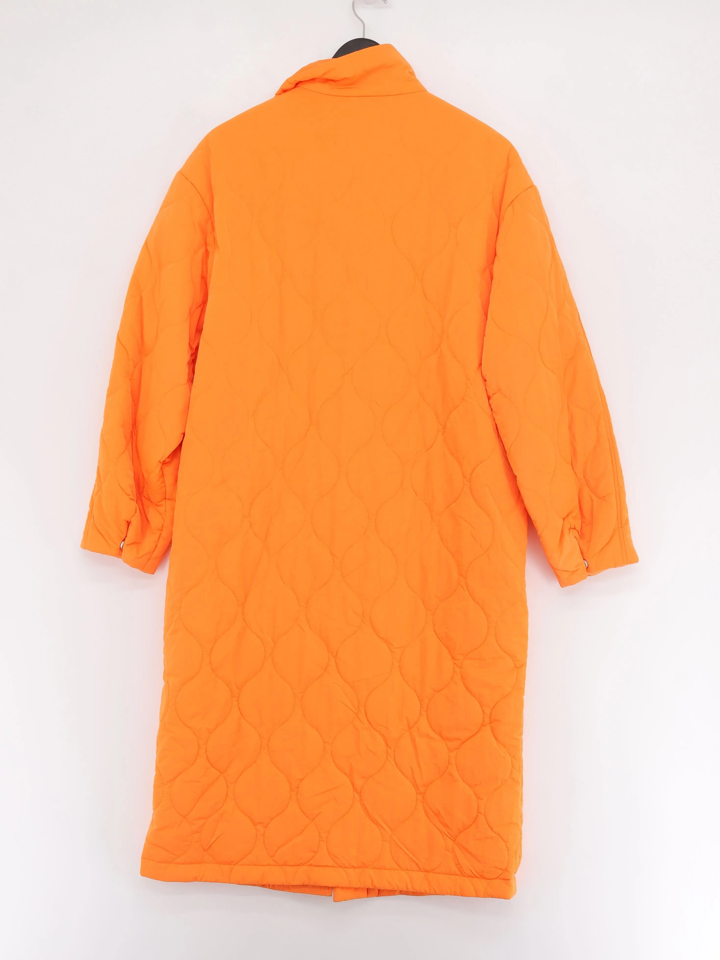 & Other Stories Women's Coat XS Orange Polyamide with Polyester