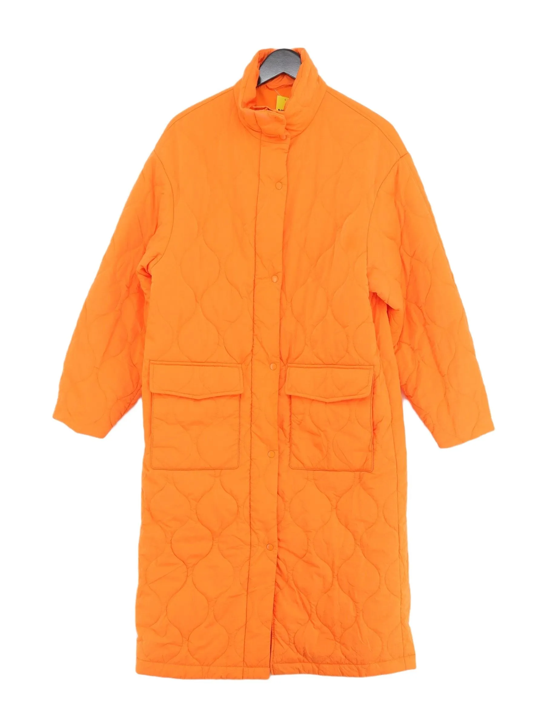 & Other Stories Women's Coat XS Orange Polyamide with Polyester