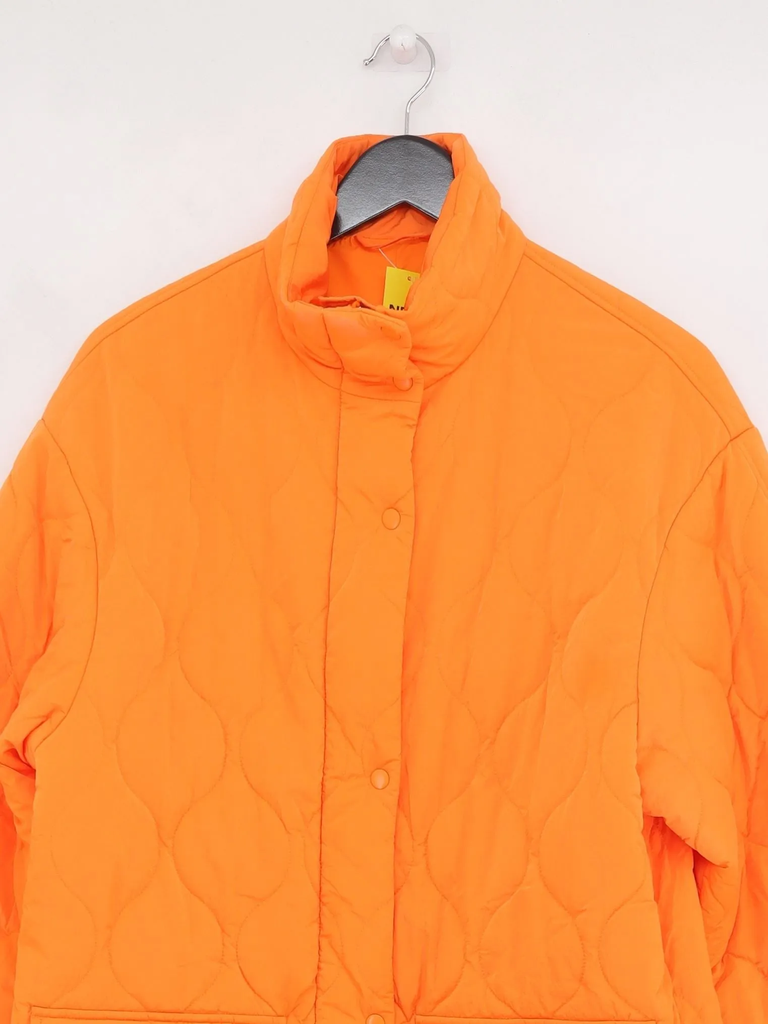 & Other Stories Women's Coat XS Orange Polyamide with Polyester