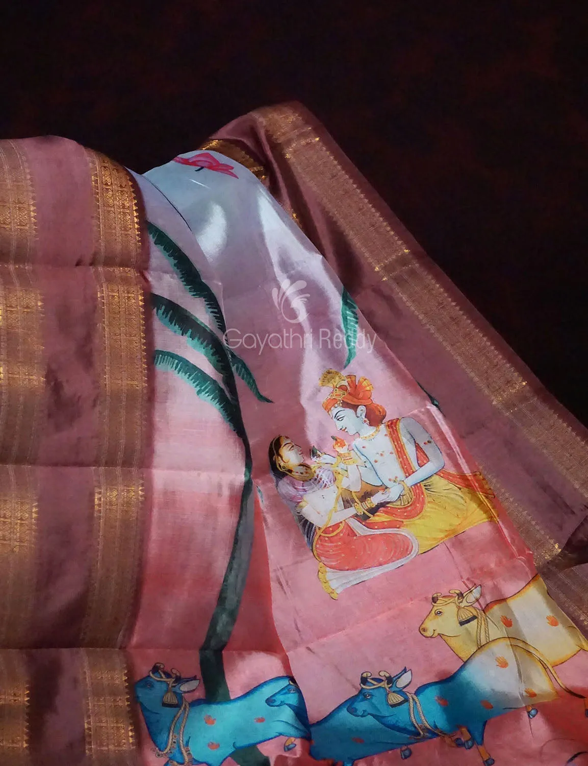 ART SILK SAREE-AS1