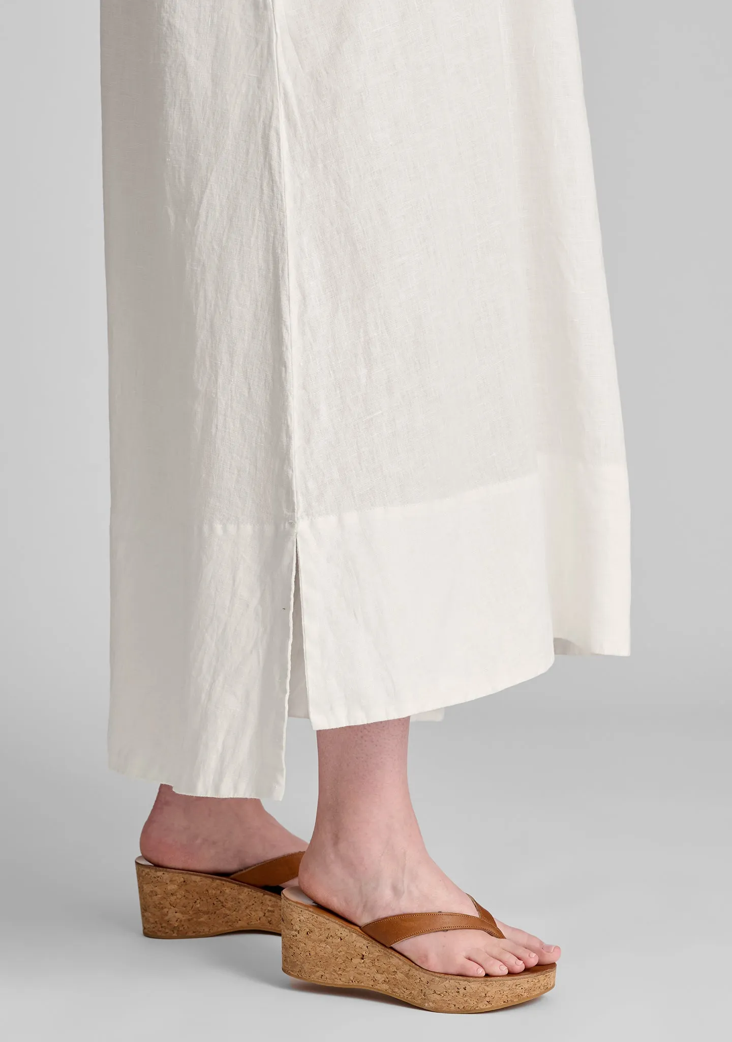 Artful Shirtdress - Linen Dress