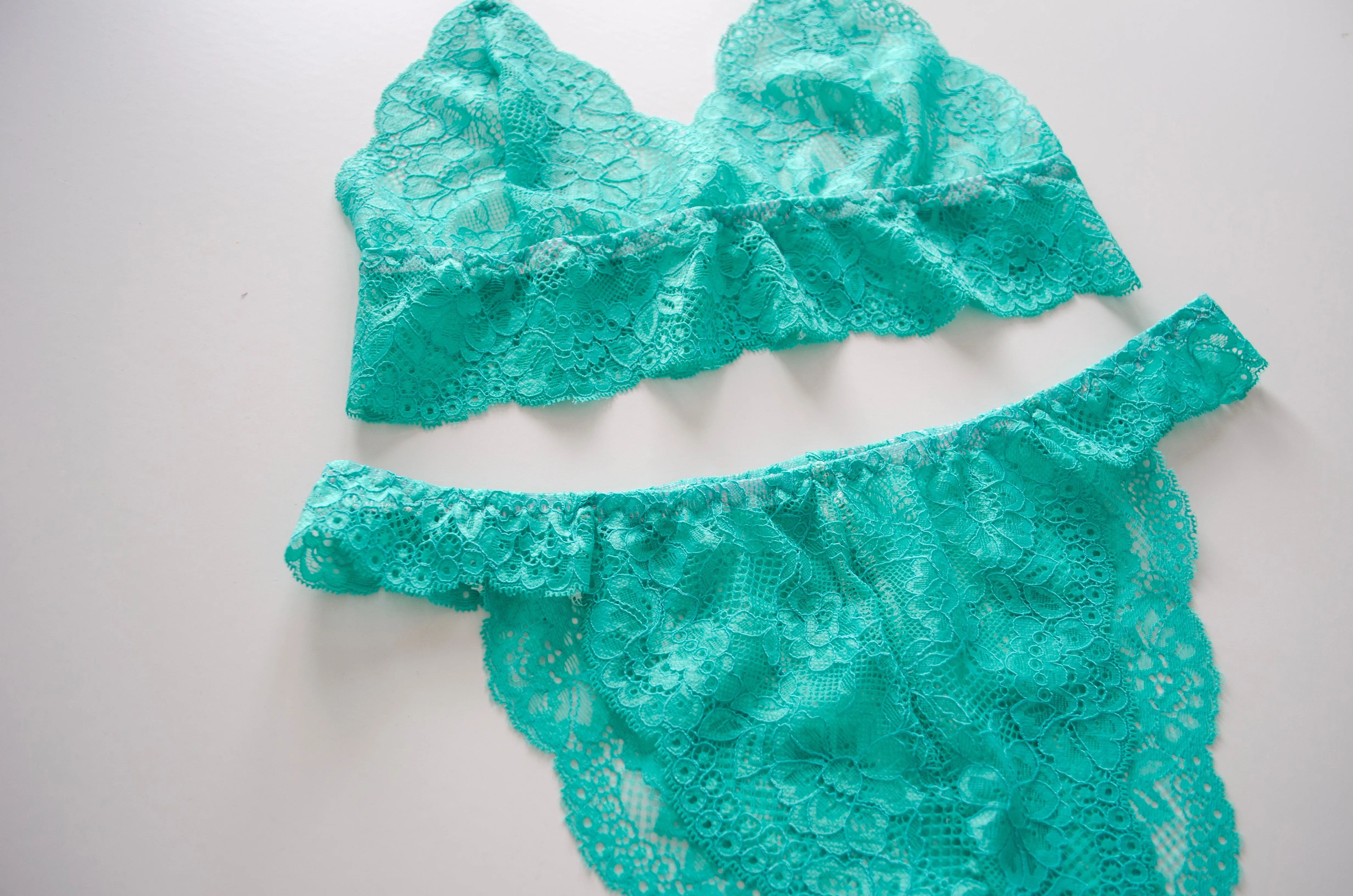 Azure Lace Set