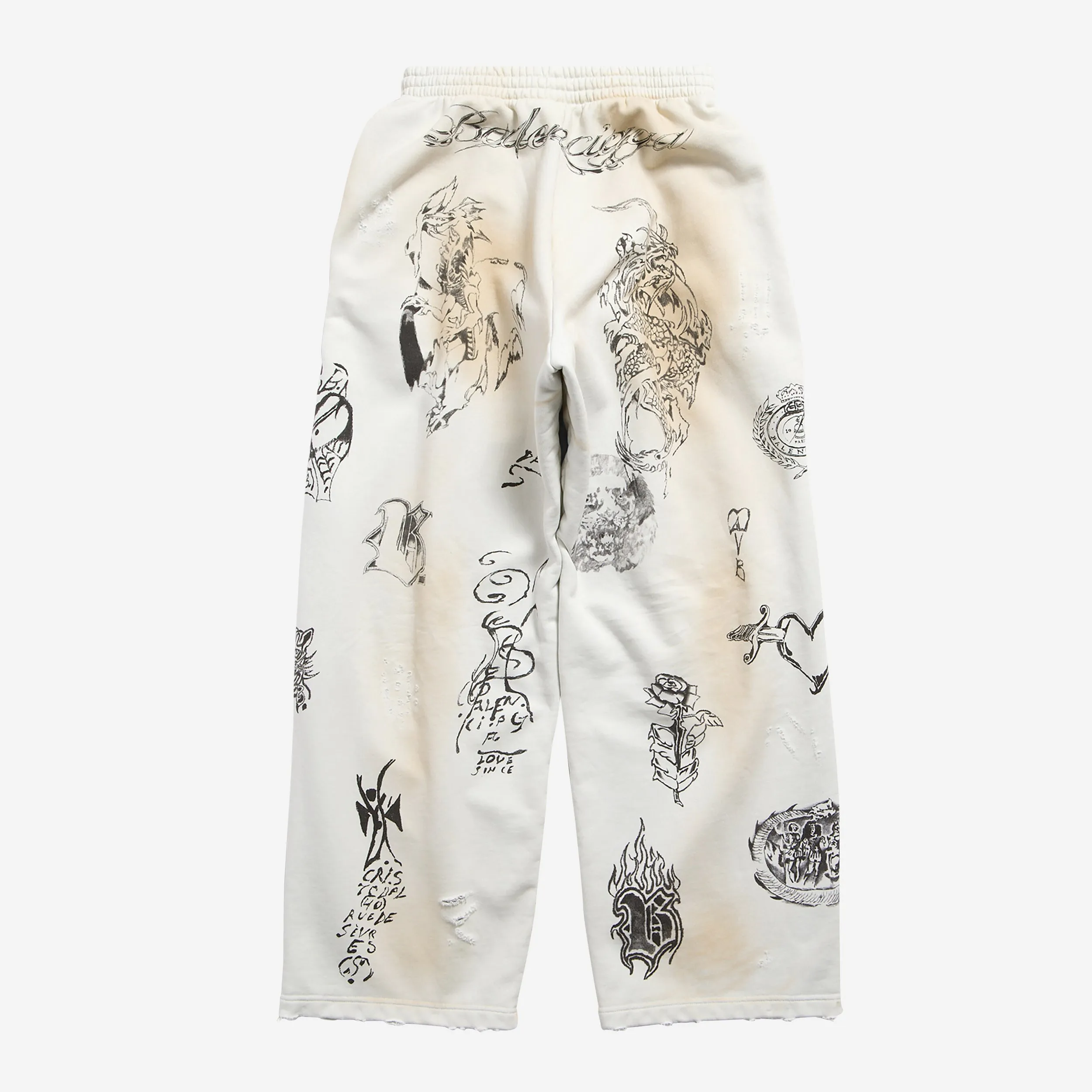 Balenciaga Tat Baggy Sweatpants