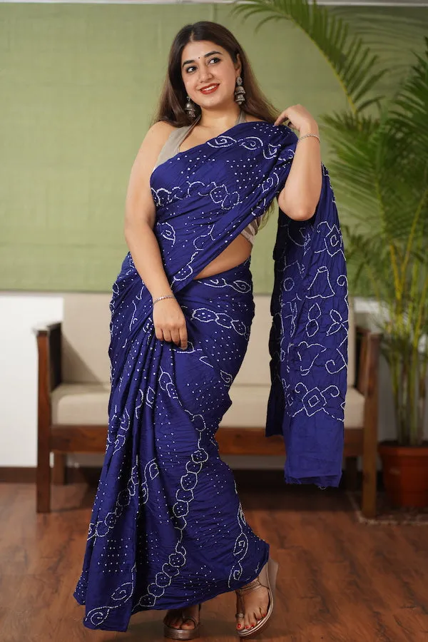 Bandhani Cotton Saree