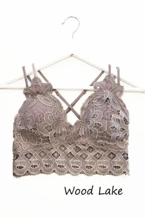 Beautiful crochet lace bralette