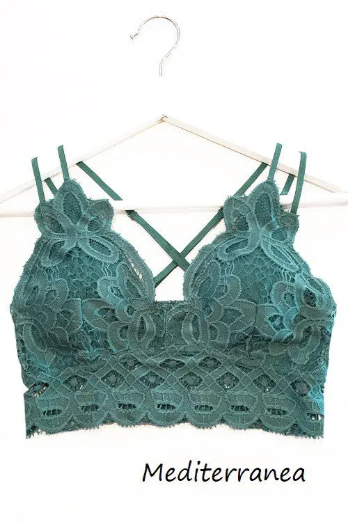 Beautiful crochet lace bralette