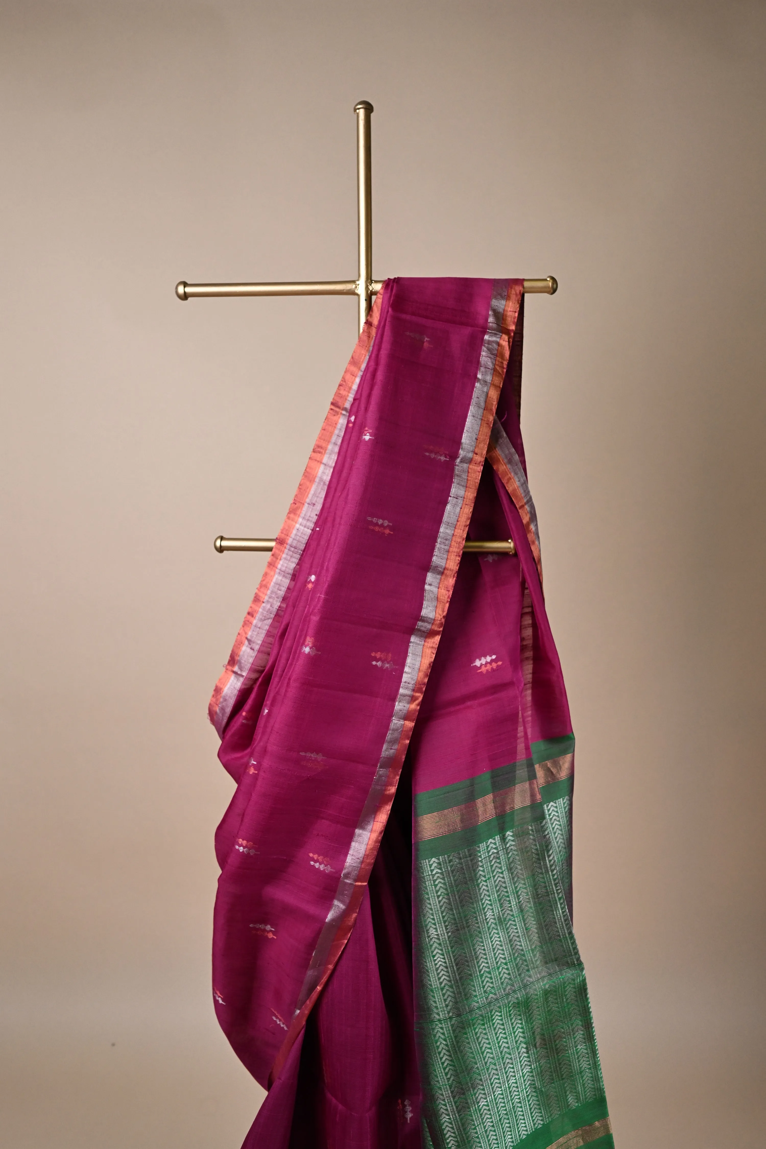 Bhagalpuri Dupion Pure Silk Saree