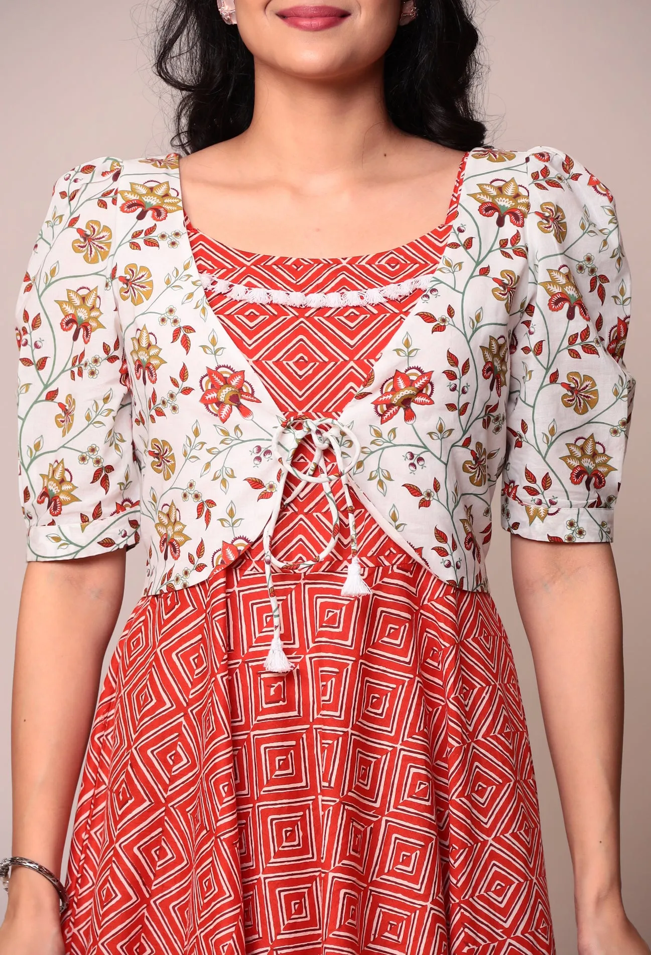 Block Print Cotton Kurta