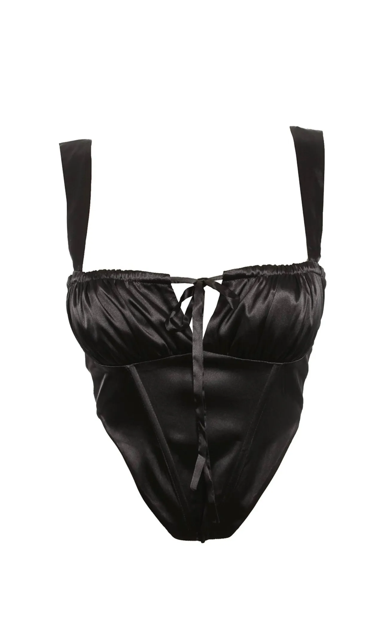 Breeyana Satin Corset Bustier