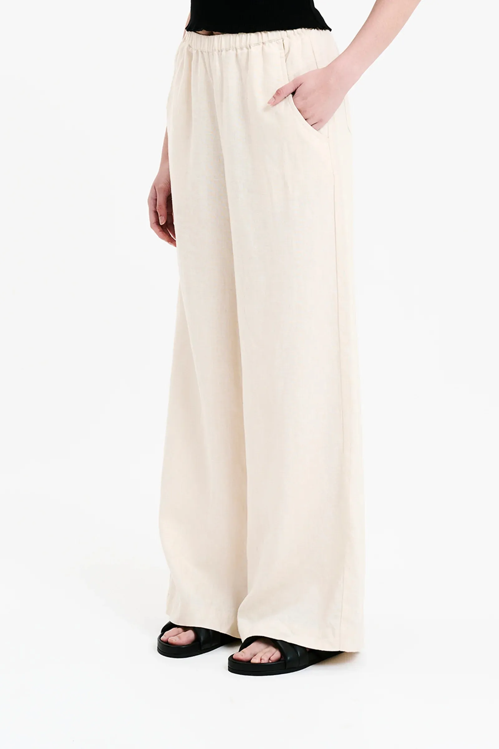 Ceres Linen Pant Cloud