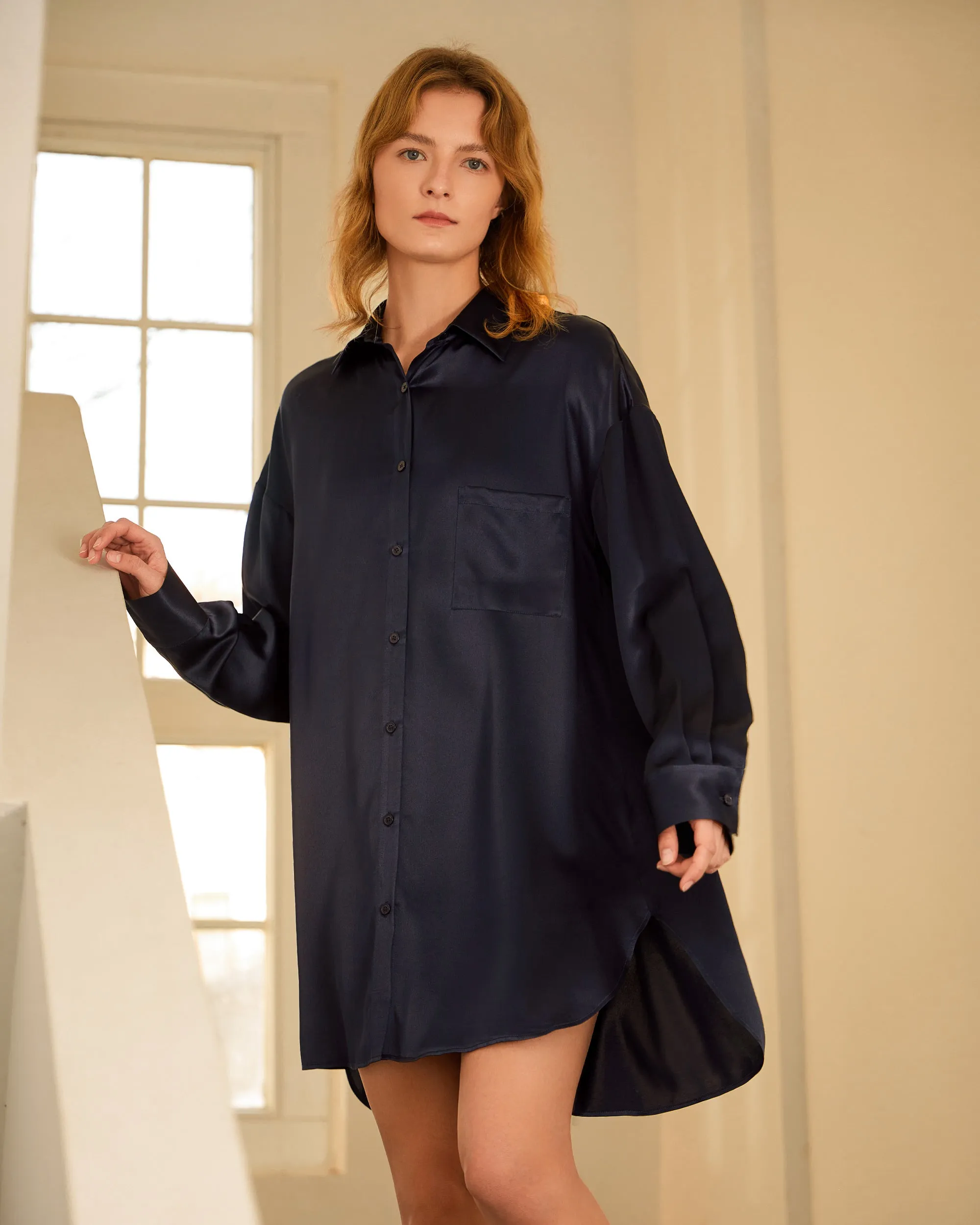 Clearance Classic Silk Nightshirt