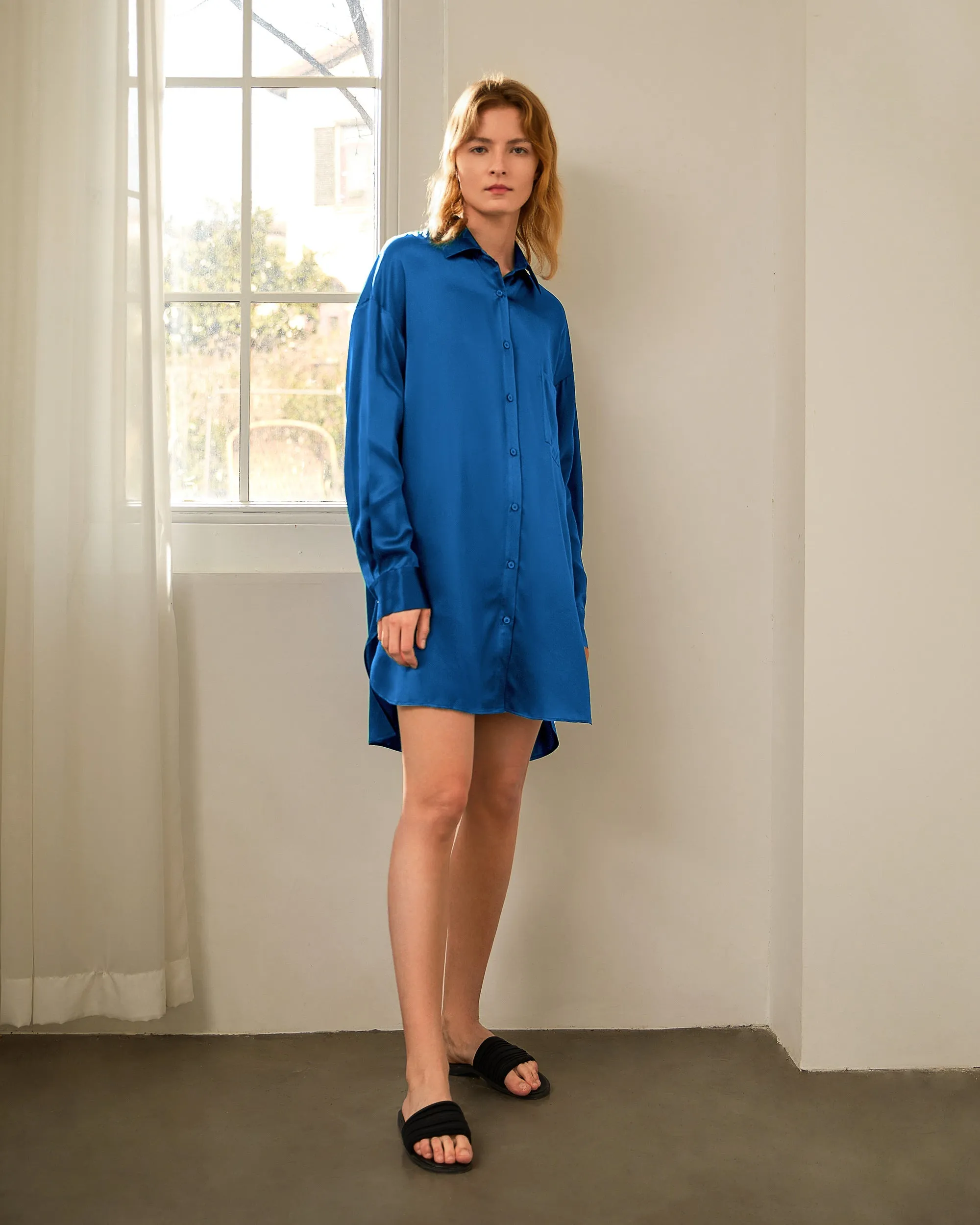 Clearance Classic Silk Nightshirt