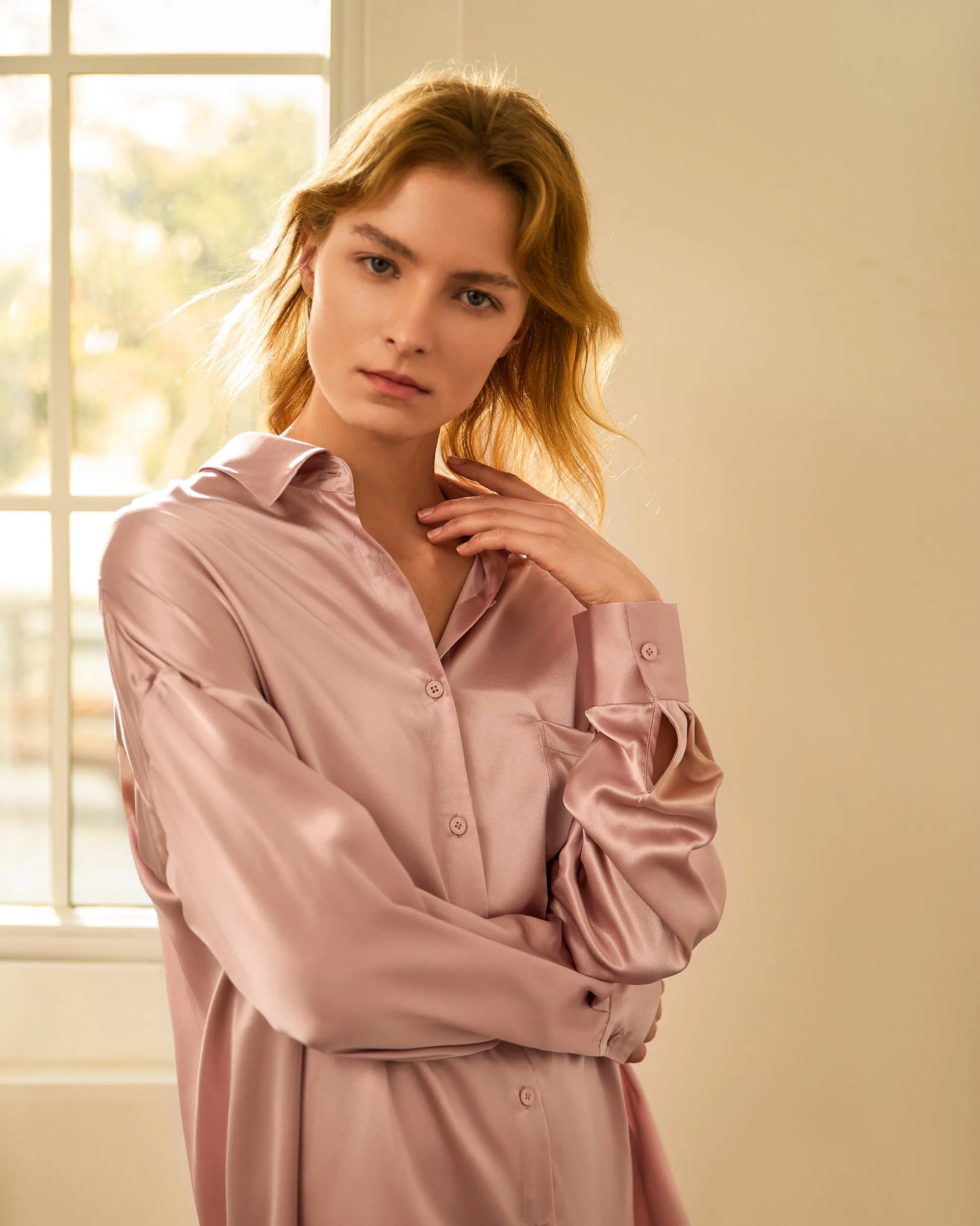 Clearance Classic Silk Nightshirt