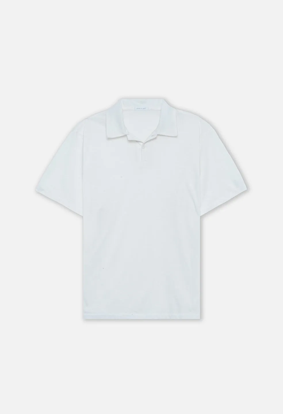 Cotton Cashmere Polo / White