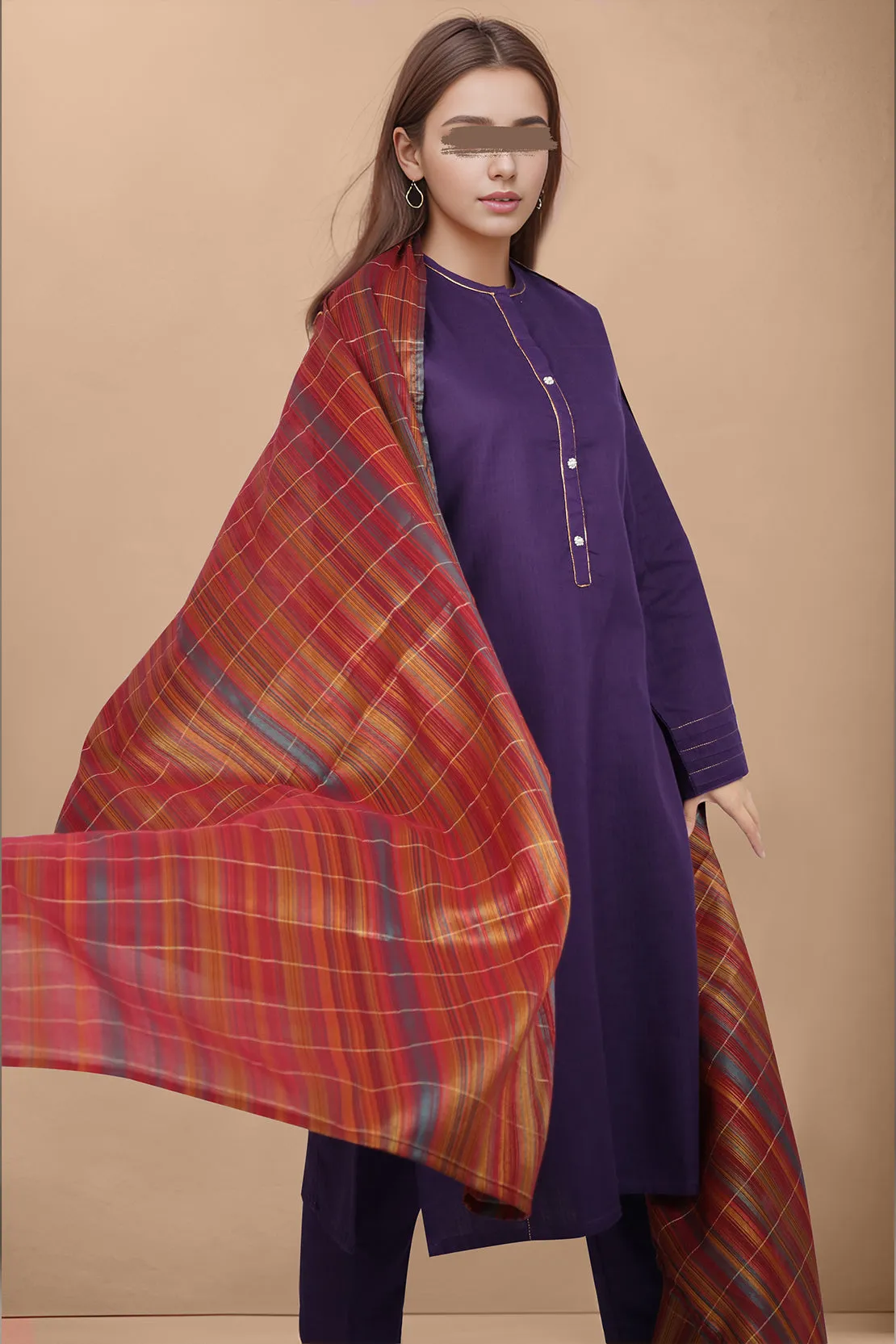 Cotton Jacquard dupatta