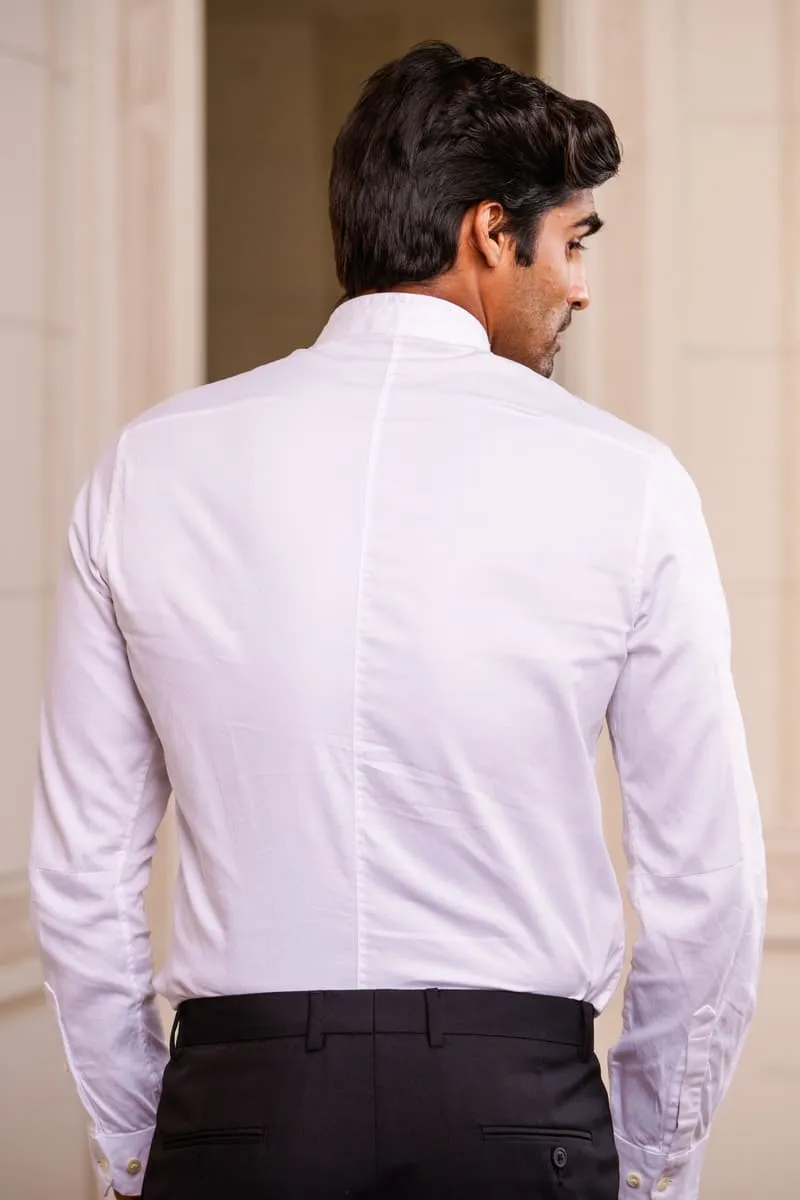 Cotton Satin Shirt