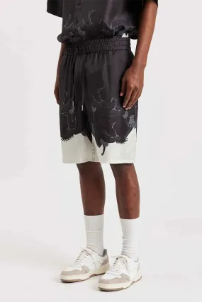 Crane Satin Shorts