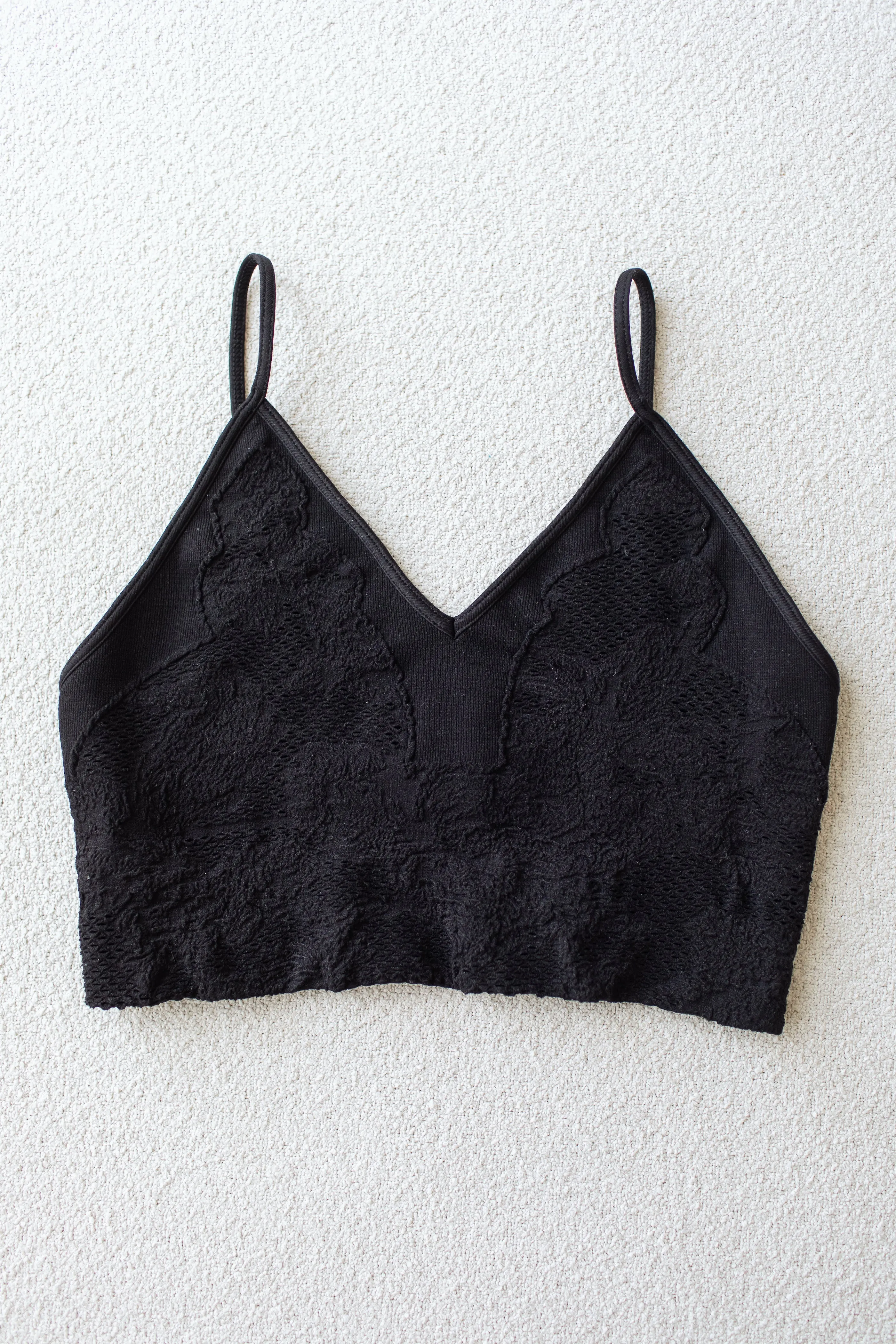 Daphne Lace Embroidered Bralette