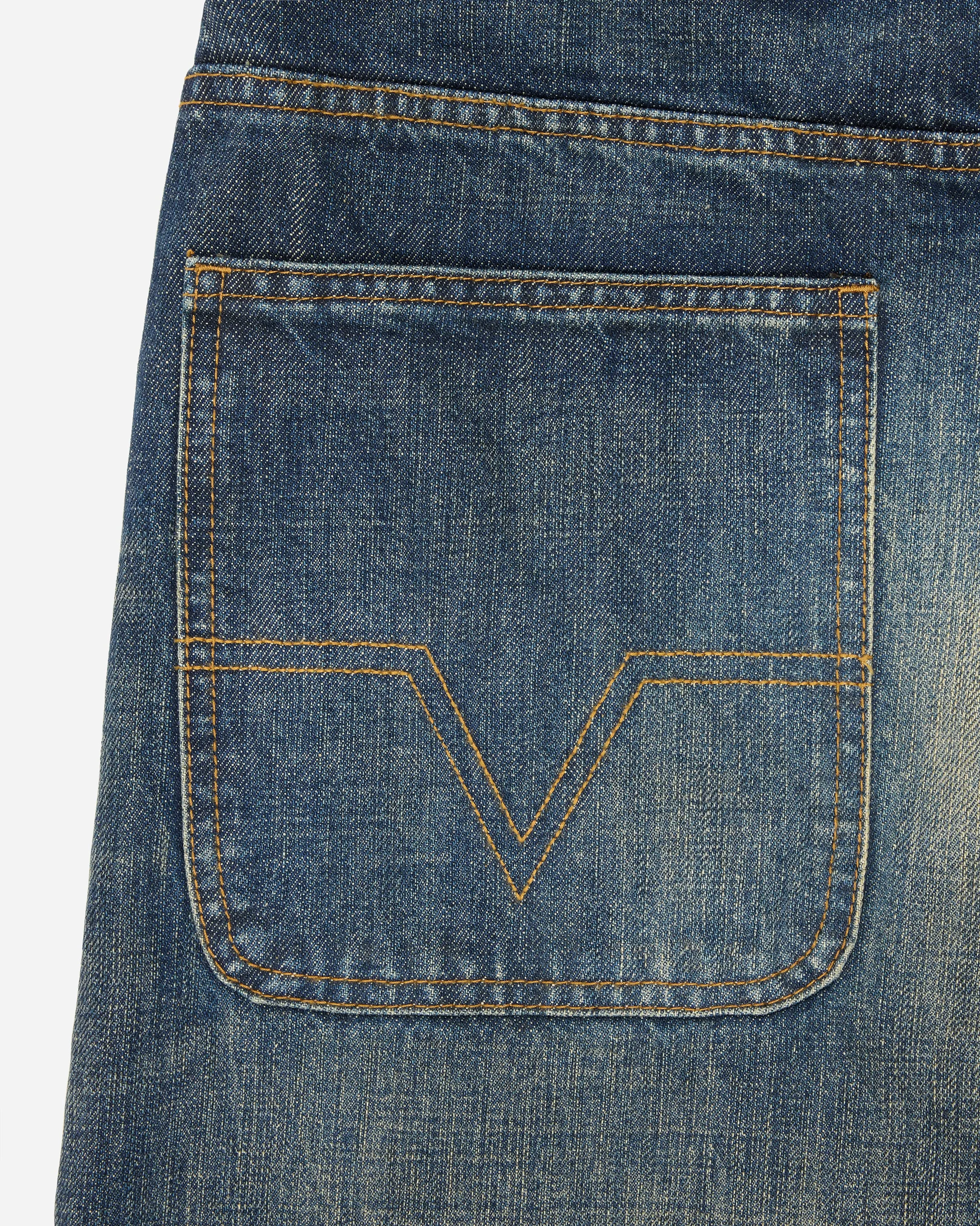 Dark-Wash Japanese Baggy Denim