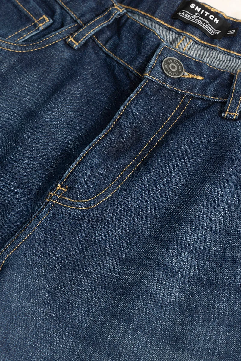 Downtown Indigo Blue Baggy Jeans