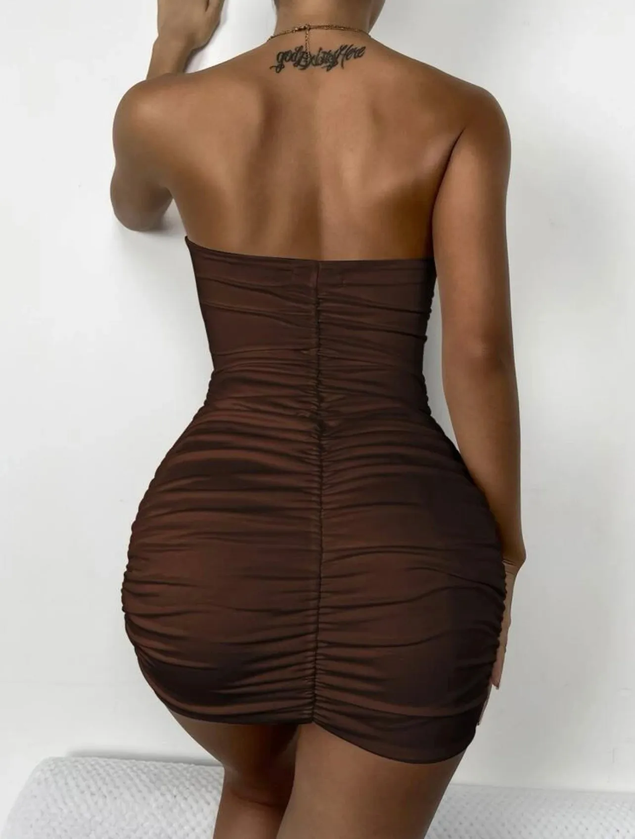 Duo Tone Bodycon Dress