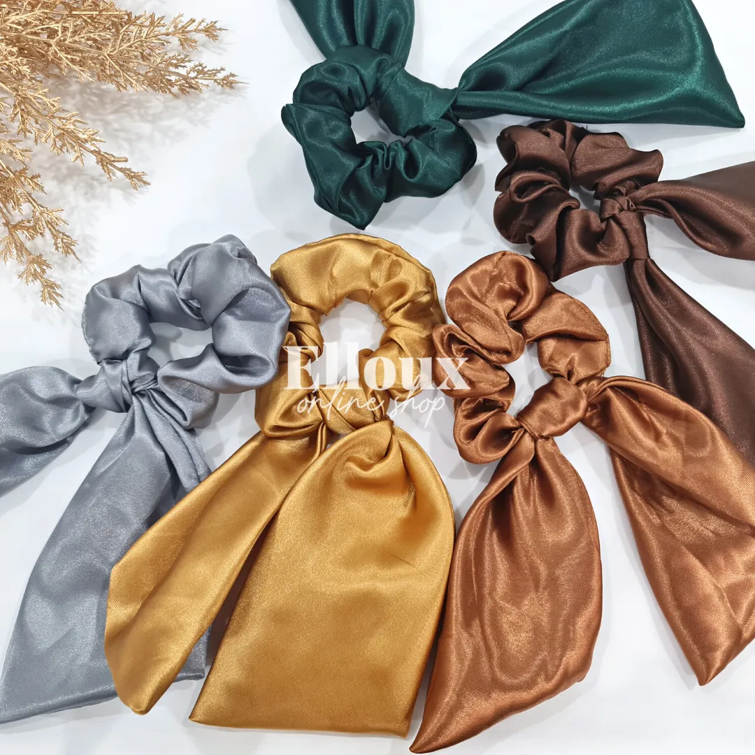 Elloux Silk Scrunchies