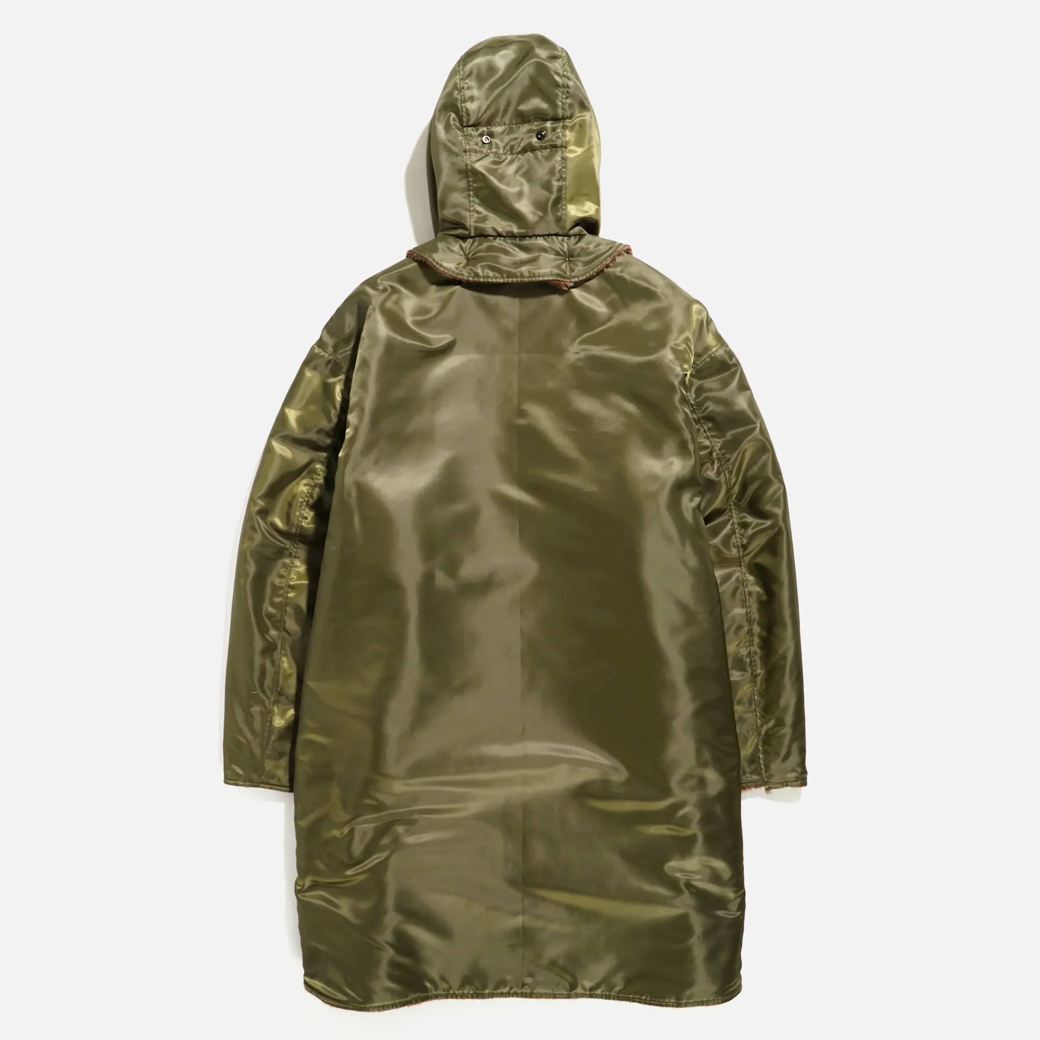 Engineered Garments Liner Jacket - Olive Polyester Pilot Twill