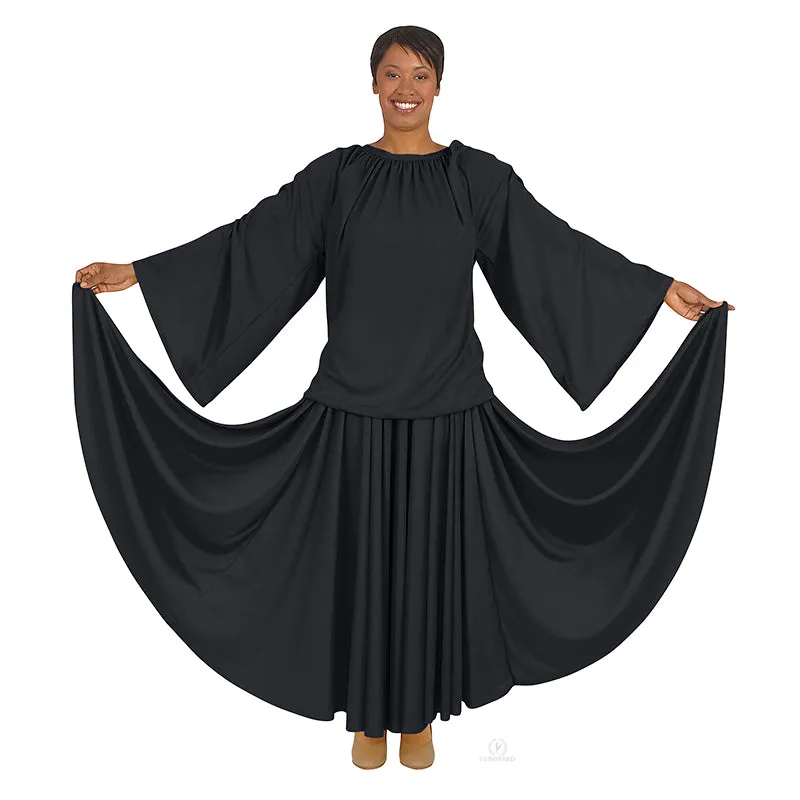 Eurotard Unisex Polyester Angel Sleeve Blouse