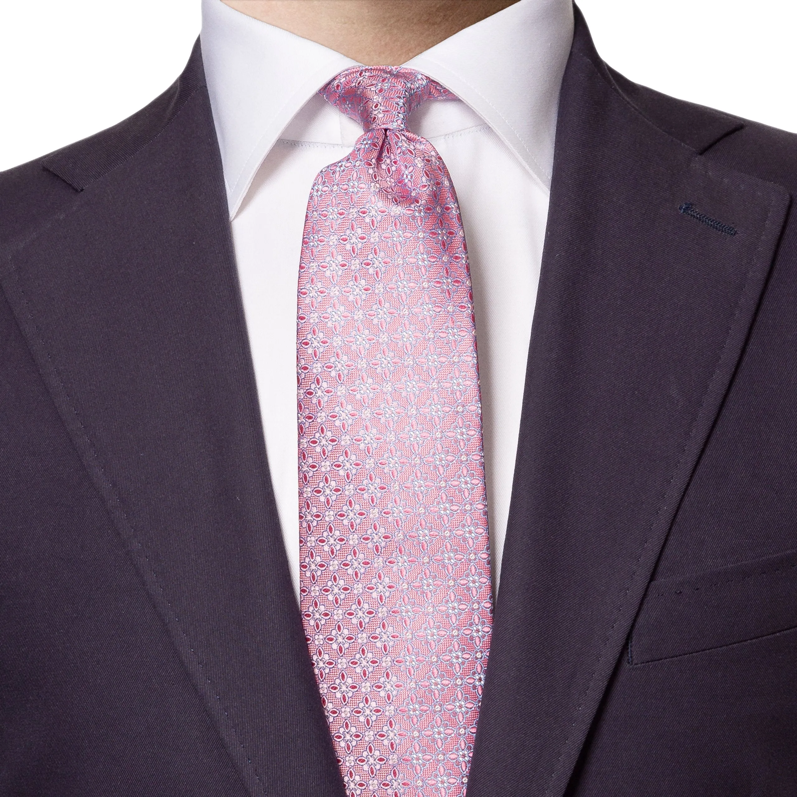 Floral Silk Tie