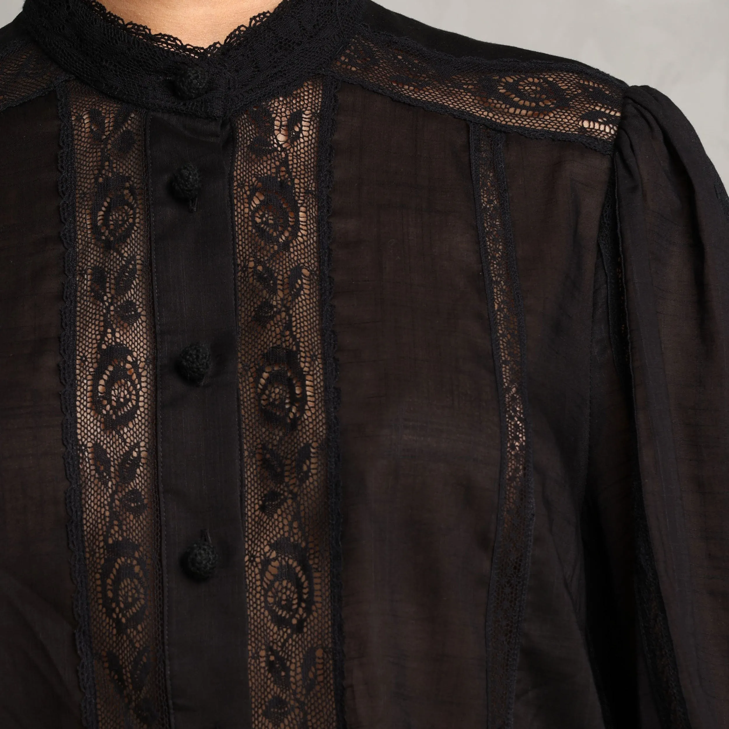 Halliday Lace Trim Shirt