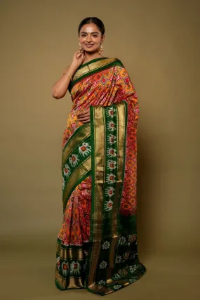 Inaaya Patola Silk Saree