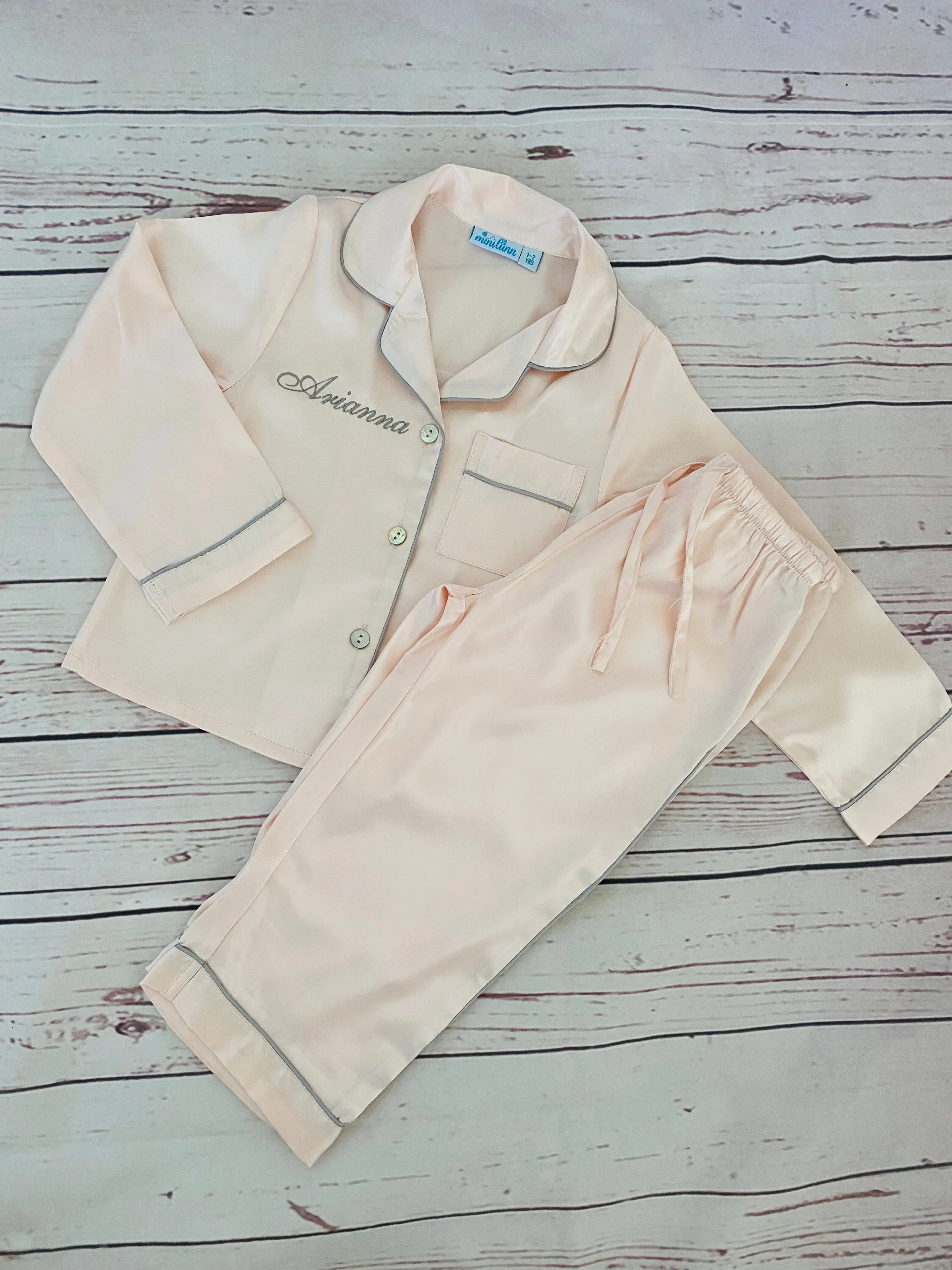 Kids Luxurious Satin Pjs