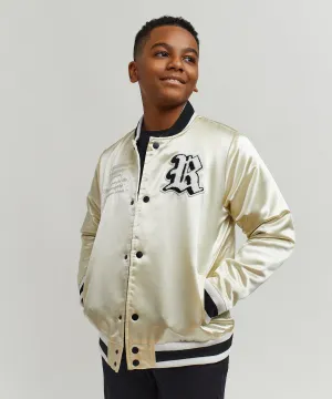 Kids Play Hard Satin Jacket