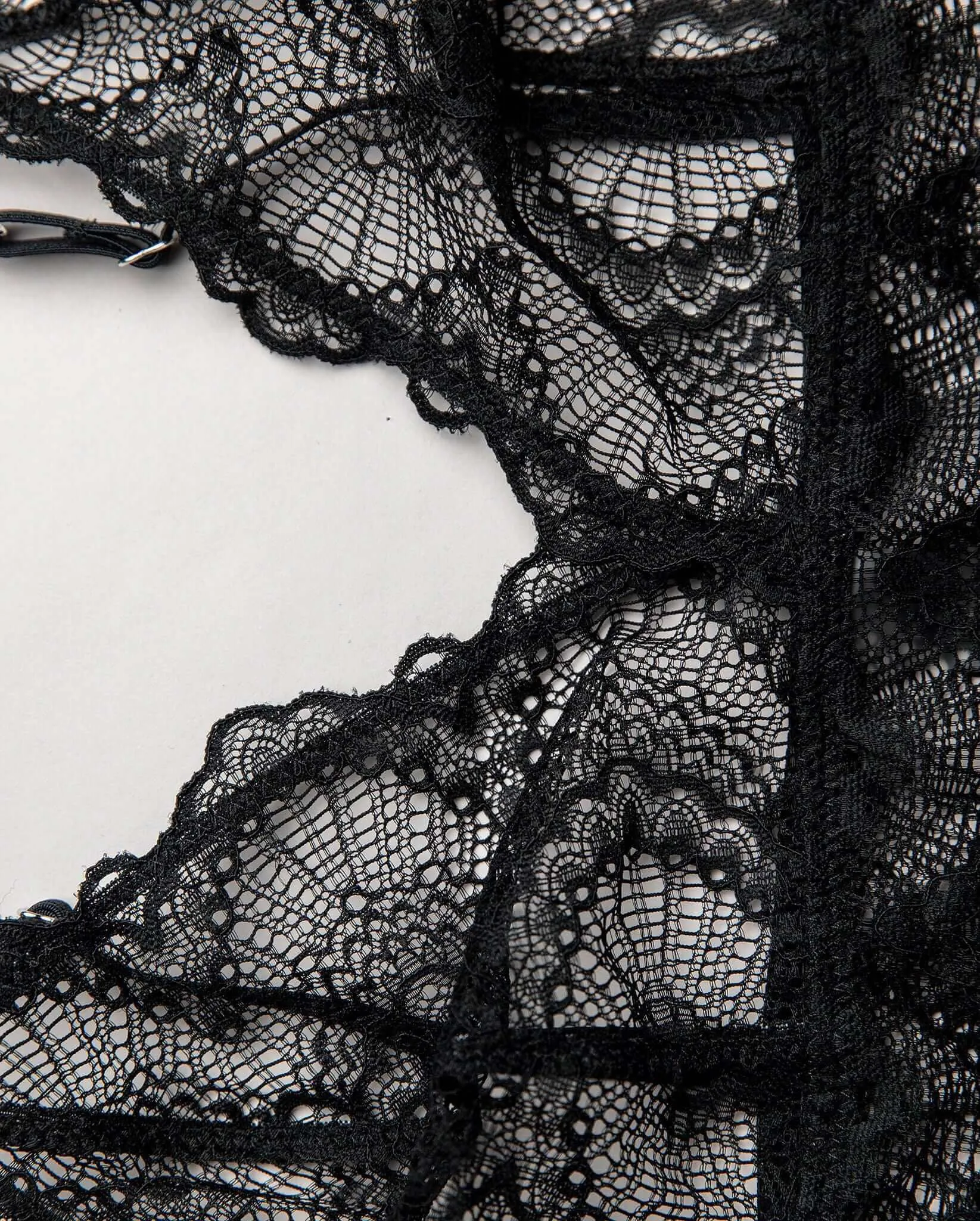 Lace Bralette Top Black