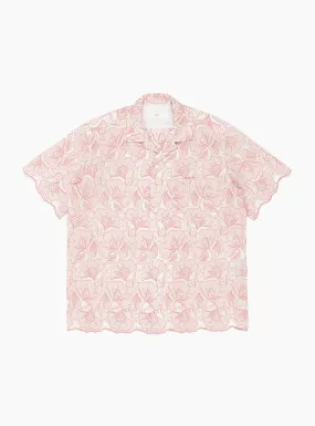 Lace Shirt Pink