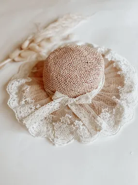 Lace sun hat