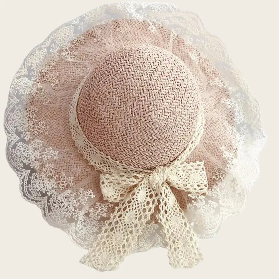 Lace sun hat