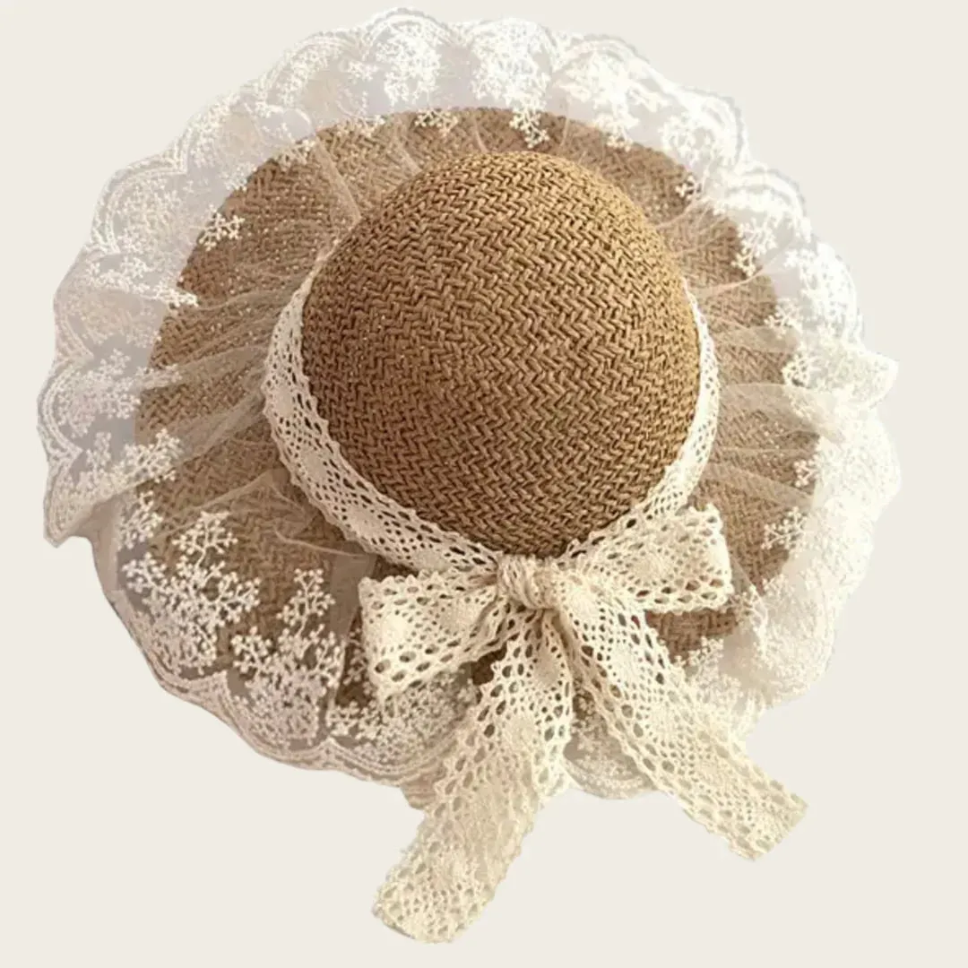 Lace sun hat