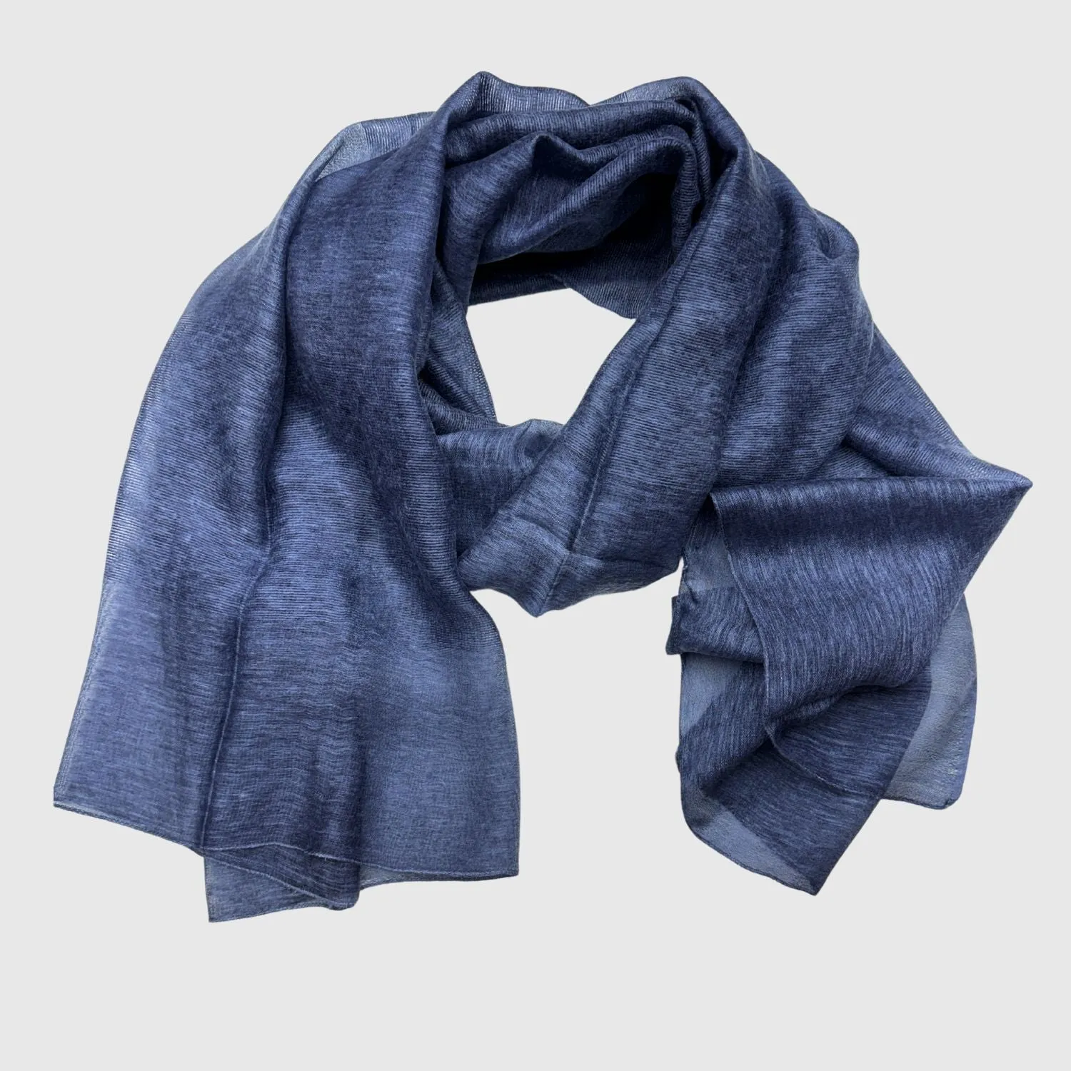 Light Silk Wool Shawl Wrap