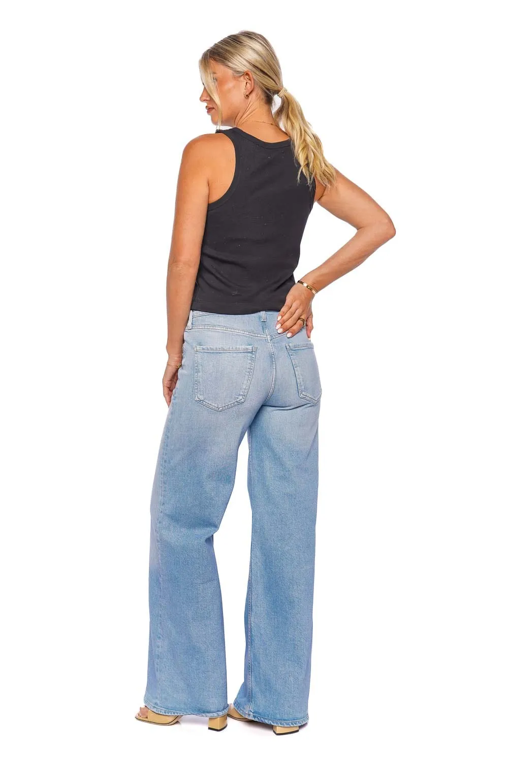 Lolli Neroli Mid Rise Baggy Jean