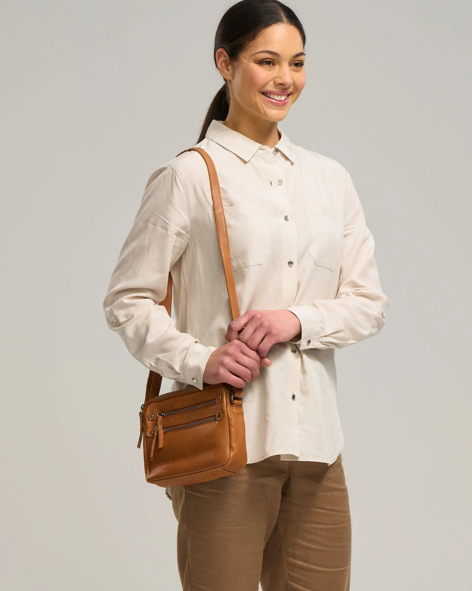 LYOCELL LINEN POCKET SHIRT