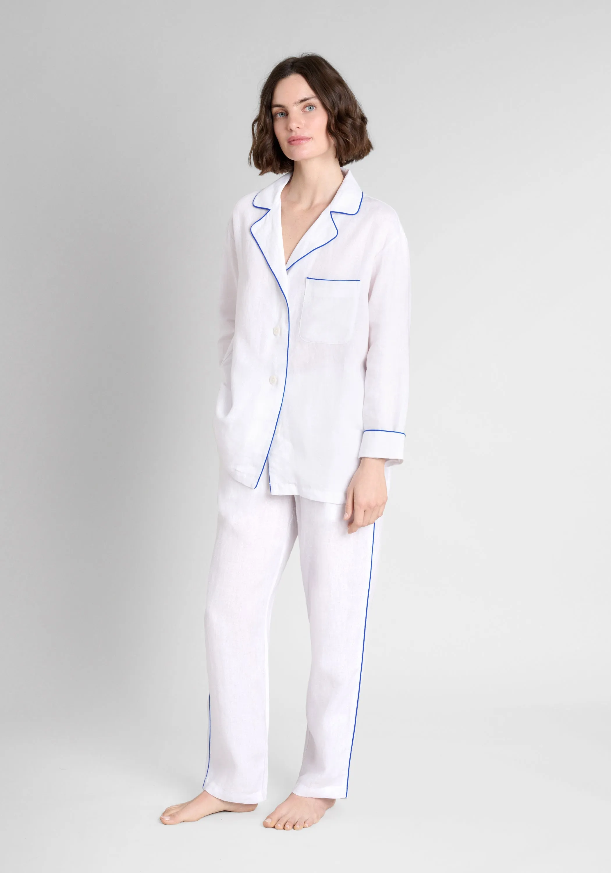 Margaret Linen Pajama Set