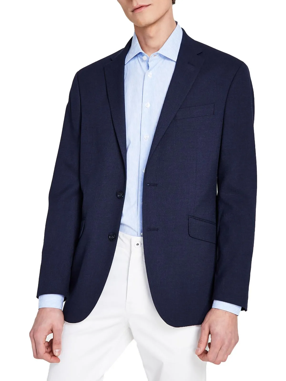 Mens Pattern Polyester Sportcoat