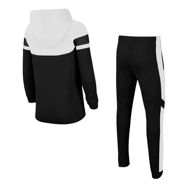 Nike boy's tracksuit in polyester CU9202-010 white black