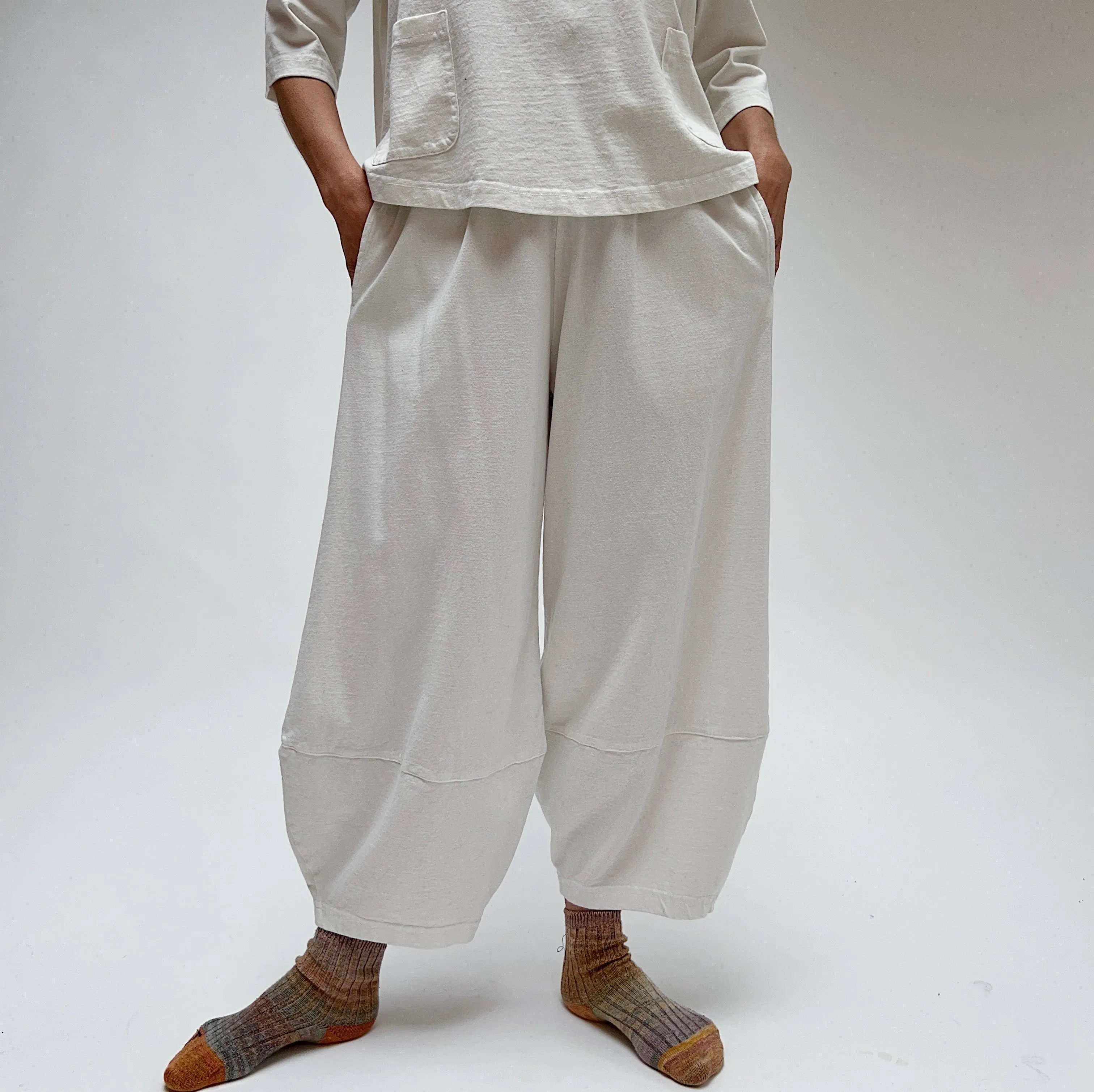 Pacific Cotton | Cotton Oliver Pant in Milk